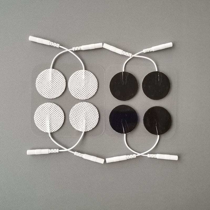 Round 3.2cm Re-Usable adhesive tens units electrodes for TENS/EMS Unit